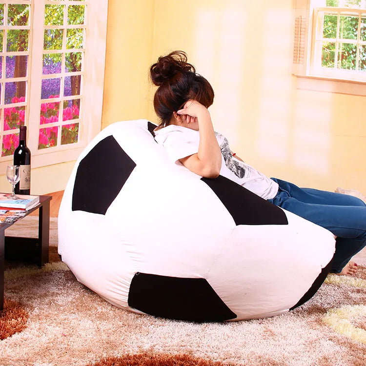 Beanbag Cover Football Sitzac Shell Lounger Bean Bag without the Filling